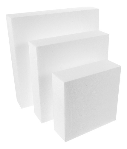 Nuevo Torta Falsa Modelo Foam Cake, 3 Unidades