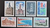 Comprar Francia, Lote 7 Sellos Monumentos Y Sitios 1966 Mint L17426