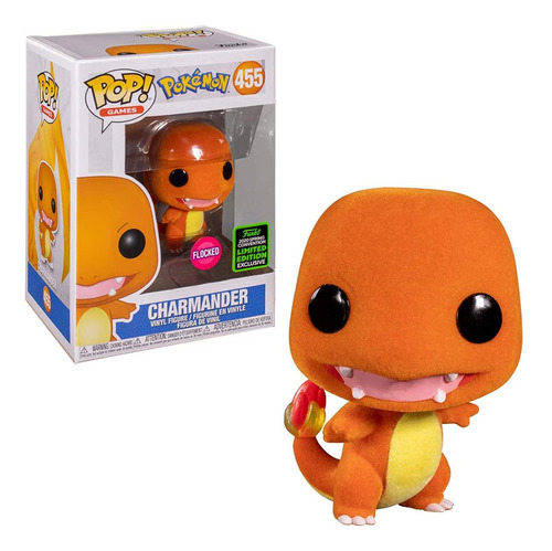Funko Pop 2020 Eccc Shared Exclusive 455 Charmander (flocado