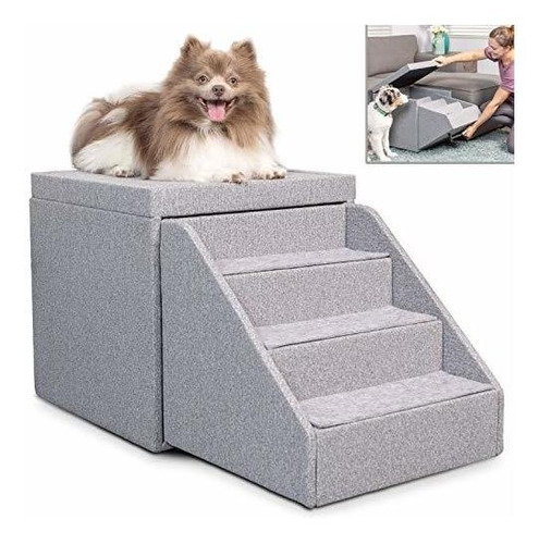 Escaleras Multiusos Mascotas Pasos Plegables Perros Y G...