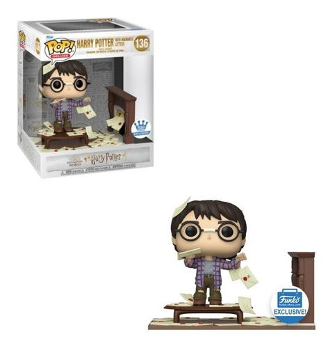 Harry Potter With Hogwarts Letters Deluxe Funko Pop # 136