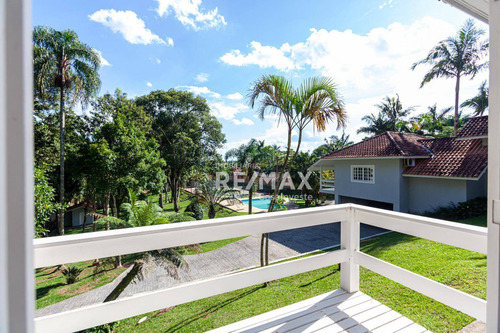 Casa No Haras Bela Vista, Tradicional Condomínio De Vargem Grande Paulista Á Venda Com 4 Quartos, Varanda, Área Gourmet, Piscina, Quadra De Tênis, V - Ca0617