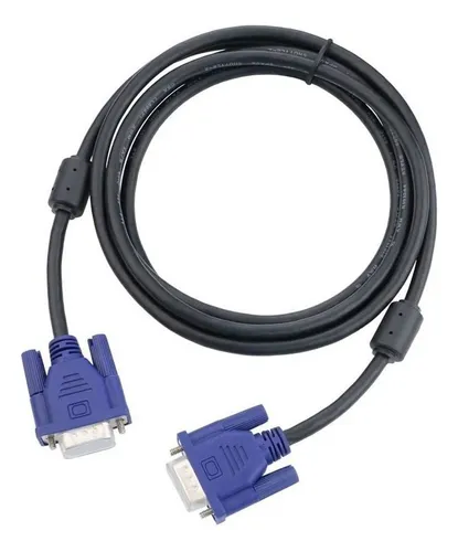 Cable Vga A Vga Macho A Macho De 5 Metros Grueso Pantalla