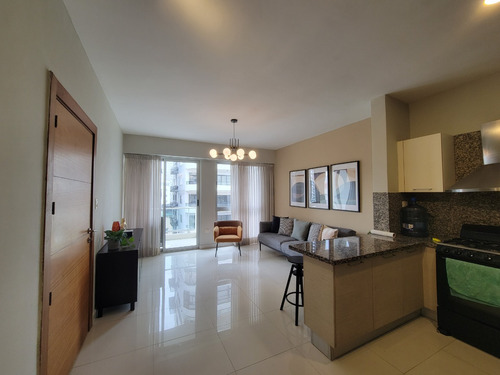 B277 Paraiso - Apartamento Amueblado En Alquiler $1,500 Usd Con Vista A La Ciudad, Piscina Y Gimnasio #foxpiantini