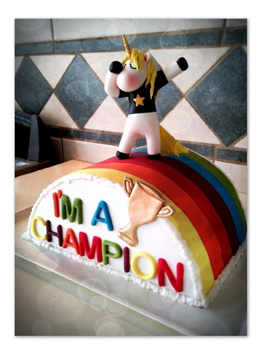 Imagen 9 de 10 de Torta De Cumpleaños Decorada 1/2 Kilo - 6 Porciones