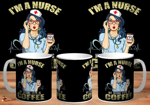Taza Enfermera Sanidad Soy Una Enfermera Cafe Art