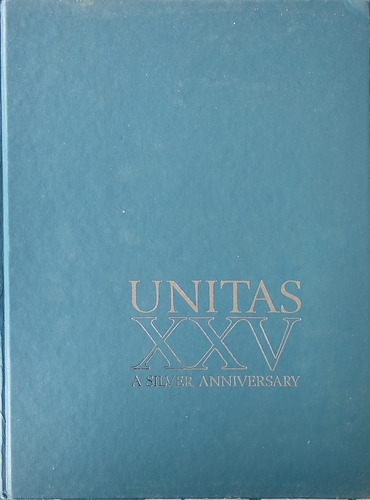 Libro  Unitas Xxv A Silver Anniversary (aa976