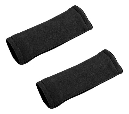 2 Cubiertas De Manija Puerta Auto Universal 12x10cm Negro