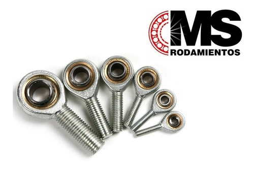 Rotulas Competición Macho Izquierda 22mm Ms Rodamientos