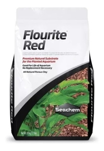 Sustrato Seachem Flourite Red 7kg Para Acuarios Plantado 