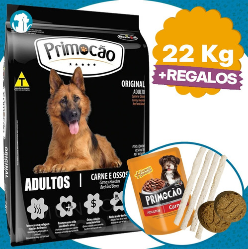 Comida Perro Adulto Primocao Original 20 Kg + Regalo + Envío