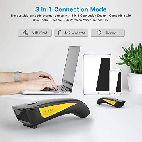 Paquete De Escáneres Qr Netum: C750 Y E800 Bluetooth