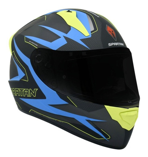 Casco Moto Spartan Stinger Powered C7 Certificado Original 