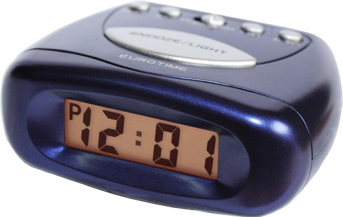 Reloj Despertador Eurotime 71/6616 Azul Watchcenter