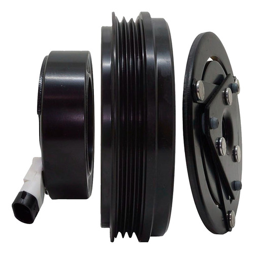 Cj De Embreagem Compressor Cvc 3pk Ar Vw Fox 1.0/1.6