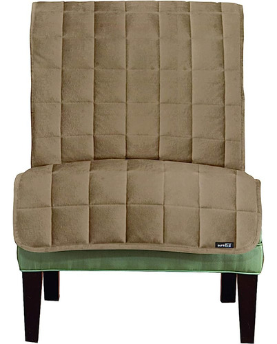 ~? Surefit Sf42367 Comfort Arm Chair Furniture Cover, Sable