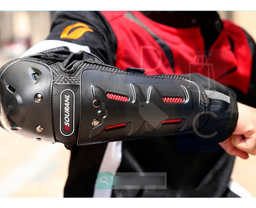 Imagen 2 de 4 de Kit Protectores Kit De Rodilleras Y Coderas Motociclista