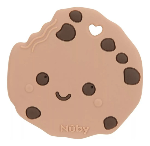 Mordedera De Silicon Nuby Galleta Con Chispas De Chocolate