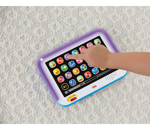Fisher Price Tablet Aprendizaje Crece Conmigo Azul Didactico Multicolor