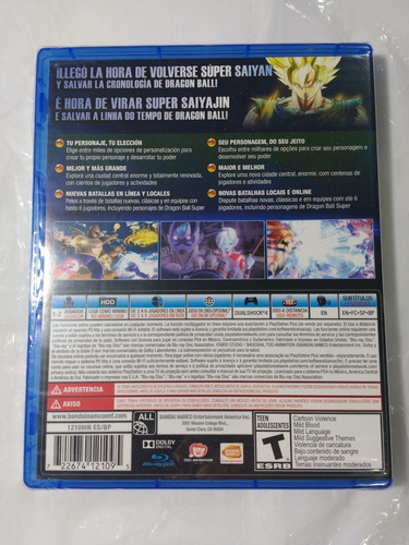 Imagen 3 de 10 de Dragon Ball Xenoverse 2 Ps4 Juego Fisico Nuevo Canje / Venta