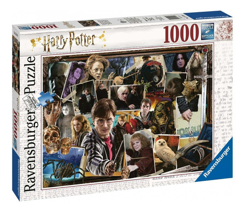 Rompecabezas Ravensburger Collage Harry Potter 1000 Piezas