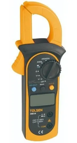 Multimetro Digital Tenaza 600v/400a Tolsen