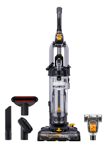 Aspiradora Eureka Powerspeed Vertical Ligera Turbo Negro Ama