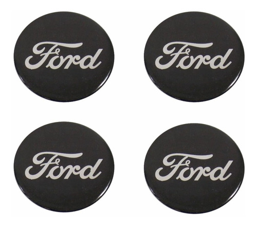 Adesivos Emblema Roda Compatível Ford 48mm Resinado Cl10