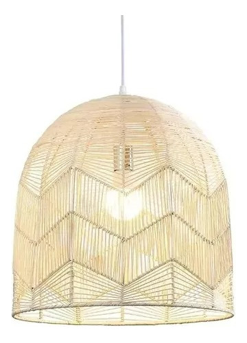 Lampara Colgante Bamboo Rattan 40cm - Casa Korman