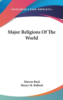 Libro Major Religions Of The World - Bach, Marcus