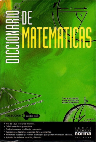 Diccionario De Matematicas  Simbolos Diagramas Notacion