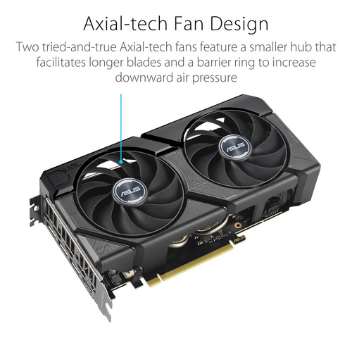 Tarjeta De Video Asus Dual Rtx 4060 Evo Oc 8gb 8gb Gddr6
