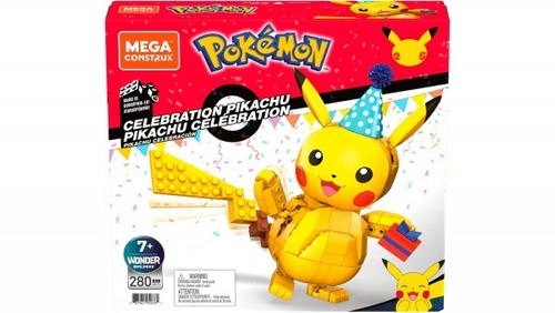 Mega Construx Celebracion Pikachu 280 Piezas