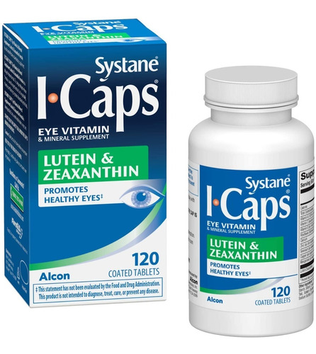 Lutein & Zeaxanthin Icaps Systane 120 Tabletas