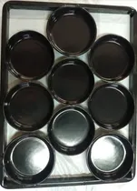 Comprar Molde Trincha Hamburguesas X 9 Enlozada Todo Cheff