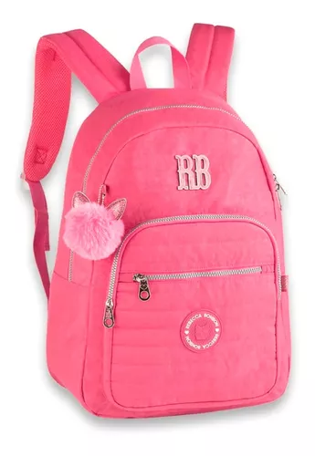 Mochila Jovem Escolar Feminina Rebecca Bonbon Clio Style - Shop