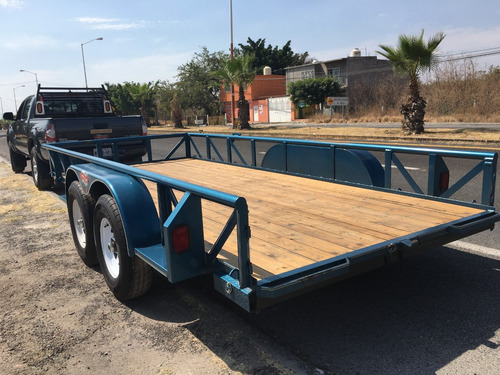 Imagen 10 de 14 de Remolque,transporte De Autos,maquinaria,cap De Carga 6 Ton