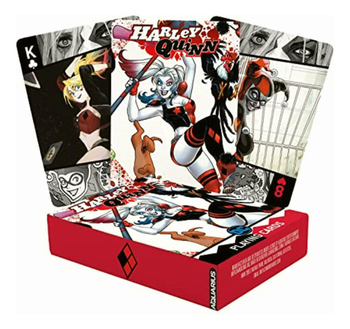 Aquarius Dc Comics Harley Quinn Juego De Cartas