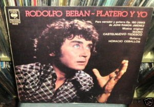 Rodolfo Beban Platero Y Yo Vinilo Impecable Promo