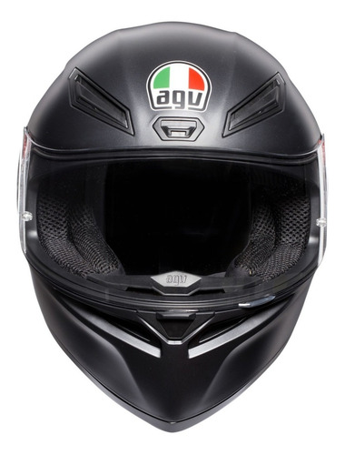 Imagen 3 de 8 de Casco Agv K1 Para Moto Negro Mate Certificado Motocity