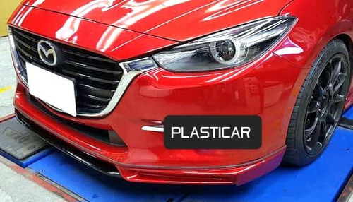 Lip Faldon Delantero Mazda 3 2017 2018 Hatchback Y Sedan