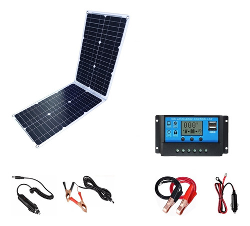 12v 36w Kit De Panel Solar Led Controlador Solar