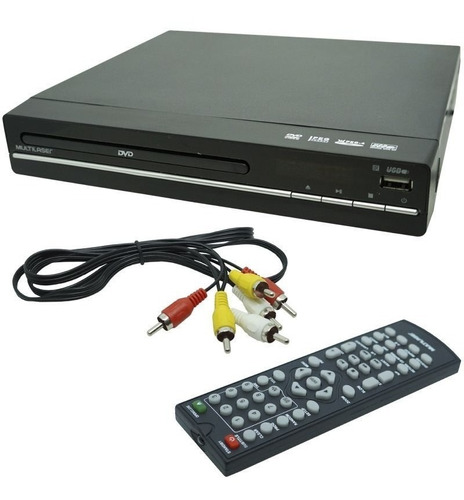 Dvd Player 3x1 Multilaser Usb Dvd Cd E Ripping *oferta+frete