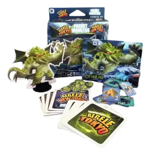 King Of Tokyo Monster Pack Cthulhu + Anubis Expansões Devir