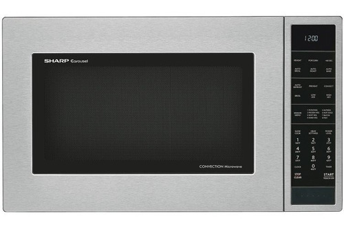 Sharp 1.5 Cu. Ft. Stainless Steel Carousel Convection Microw