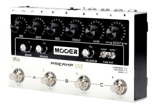Pedal Mooer Preamp Live | M999 | Para Guitarra