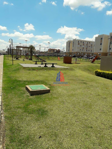 Apartamento Com 2 Dormitórios À Venda, 46 M² Por R$ 200.000 - Residencial Asteca - Loteamento Industrial Machadinho - Americana/sp - Ap0598