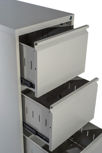 Archivero Metalico De 4 Gavetas Color Beige