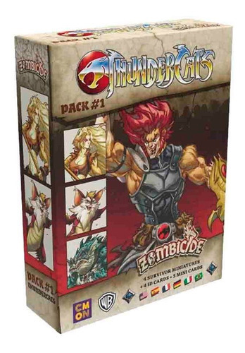 Zombicide: Black Plague - Thundercats Pack 1 [galápagos