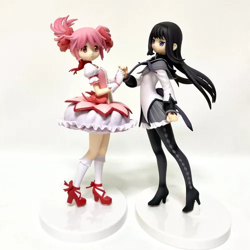 Figuras Anime Madoka Kaname Y Homura Akemi - Sq - Banpresto